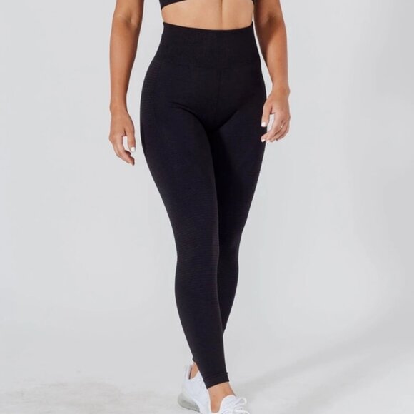 ACTA SEAMLESS PRO LEGGING COLOR BLACK SIZE MEDIUM - Picture 4 of 4